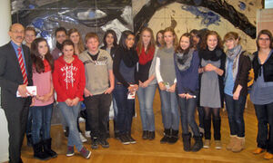 Schülerinnen und Schülern der Realschule Grünstraße